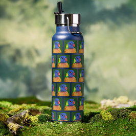 Rainbow Loriket Parrot Pattern Waterfles