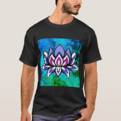 Rainbow Lotus Blues Tshirt (Voorkant)