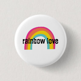 Rainbow Love | Badge Ronde Button 3,2 Cm
