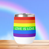 Rainbow Love beroemd gemaakt door Love Gay Pride