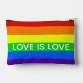 Rainbow Love beroemd gemaakt door Love Gay Pride Etui (Achterkant)
