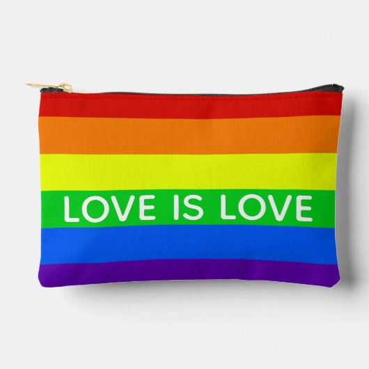 Rainbow Love beroemd gemaakt door Love Gay Pride Etui (Voorkant)