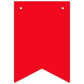 Rainbow LOVE Bunting you Customize Vlaggetjes (Eerste vlag)