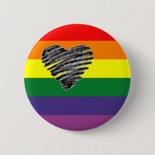 Rainbow Love Button (Voorkant)