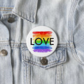 Rainbow Love Button (In situ)