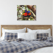 Rainbow Love Canvas Afdruk (Insitu (Slaapkamer))