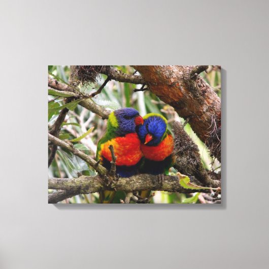 Rainbow Love Canvas Afdruk (Voorkant)