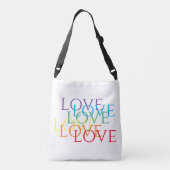 RAINBOW LOVE CROSSBODY TAS (Achterkant)