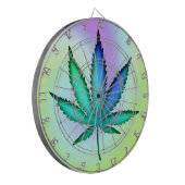 Rainbow Love Dartbord (Voorkant Links)