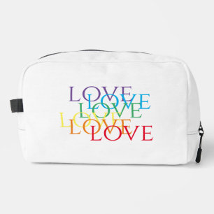 RAINBOW LOVE Dopp Kit Bag Toilettasje