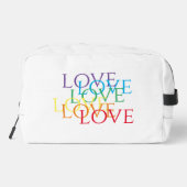 RAINBOW LOVE Dopp Kit Bag Toilettasje (Achterkant)