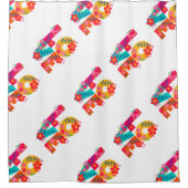 Rainbow Love Douchegordijn (Voorkant)