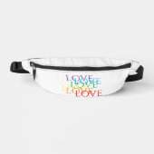 RAINBOW LOVE Fanny Pack Heuptasje (Voorkant)