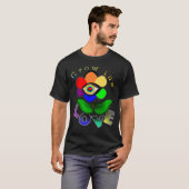 Rainbow Love Flower T-Shirt (Voorkant volledig)