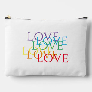 RAINBOW LOVE grote accessoire zaktas Etui