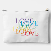 RAINBOW LOVE grote accessoire zaktas Etui (Achterkant)