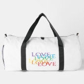 RAINBOW LOVE grote plunjezak (Achterkant)