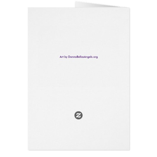 Rainbow Love Hearts Art Wenskaarten (Achterkant)