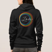 Rainbow Love Hoodie (Achterkant)