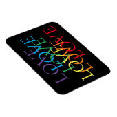RAINBOW LOVE II 3x4 Flexibele magneet (Rechterzijde)