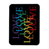 RAINBOW LOVE II 3x4 Flexibele magneet (Verticaal)