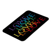 RAINBOW LOVE II 3x4 Flexibele magneet (Linkerzijde)