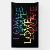 RAINBOW LOVE II 6'x10' Banner (Verticaal)