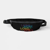 RAINBOW LOVE II Fanny Pack Heuptasje (Voorkant)