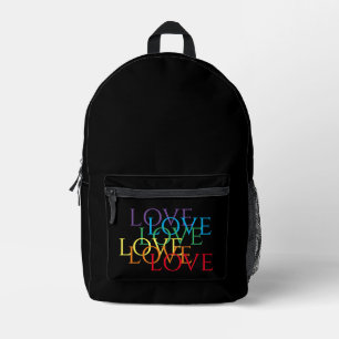RAINBOW LOVE II-rugzak Bedrukte Rugzak