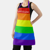 Rainbow Love is Love Gay Pride LGBTQ Beauful Schort (Insitu)