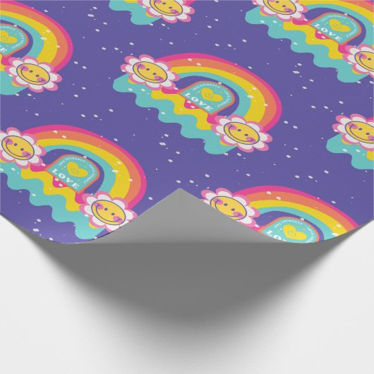 Rainbow Love jezelf Cadeaupapier (Hoek)