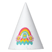 Rainbow Love jezelf Feesthoedjes (Voorkant)