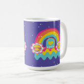 Rainbow Love jezelf Koffiemok (Voorkant rechts)