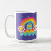 Rainbow Love jezelf Koffiemok (Links)
