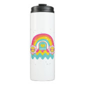 Rainbow Love jezelf Thermosbeker (Voorkant)