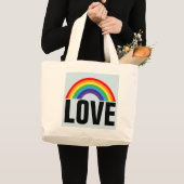 RAINBOW LOVE JUMBO TAS (Voorkant (product))