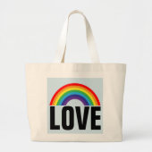 RAINBOW LOVE JUMBO TAS (Voorkant)