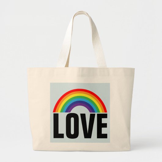 RAINBOW LOVE JUMBO TAS (Voorkant)
