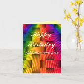 Rainbow Love_ Kaart (Gele Bloem)