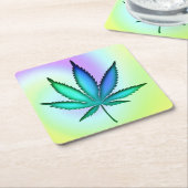 Rainbow Love Kartonnen Onderzetters (Schuin)