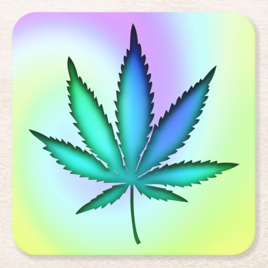 Rainbow Love Kartonnen Onderzetters (Voorkant)