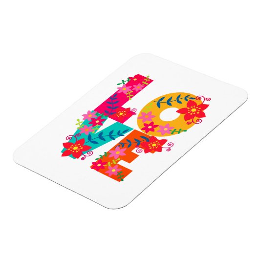 Rainbow Love Magneet (Linkerzijde)