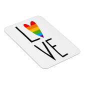 Rainbow Love Magneet (Rechterzijde)
