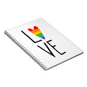 Rainbow Love Notitieboek (Rechterzijde)