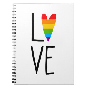 Rainbow Love Notitieboek