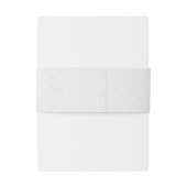 Rainbow Love on Embossed Uitnodigingen Wikkel (Achterkant Voorbeeld)