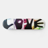 Rainbow Love Persoonlijk Skateboard (Horizontaal)