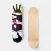 Rainbow Love Persoonlijk Skateboard (Voorkant)