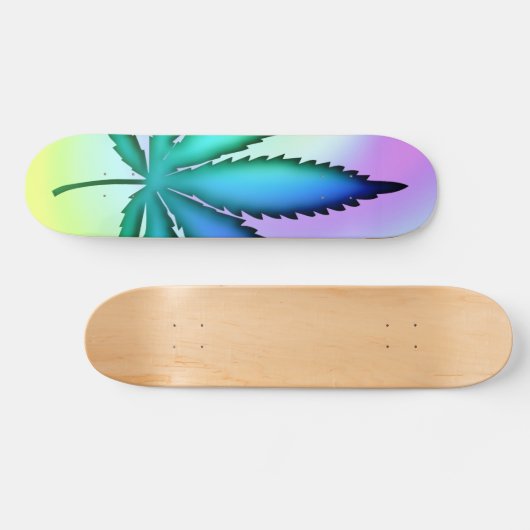 Rainbow Love Persoonlijk Skateboard (Horizontaal)