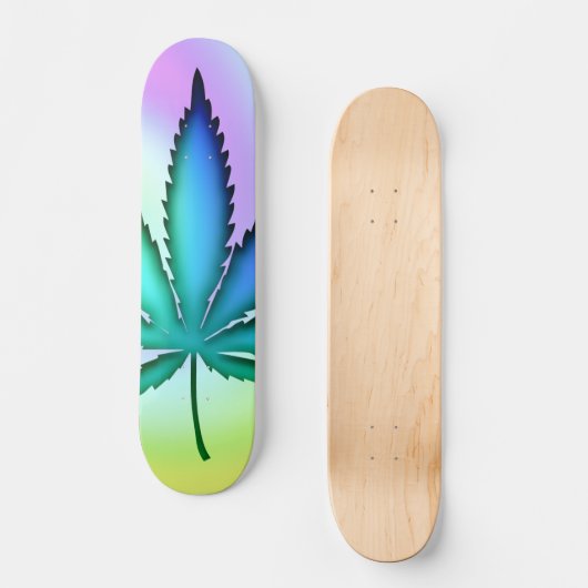 Rainbow Love Persoonlijk Skateboard (Voorkant)